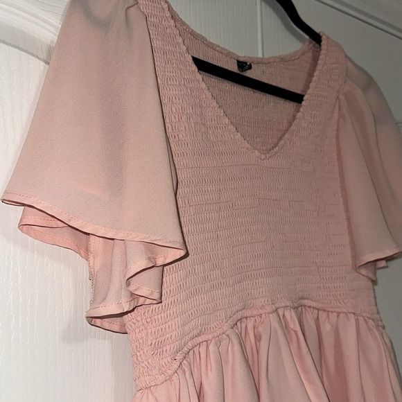 Lillusory Charming Pink Peach Dress size medium - Picture 4 of 8